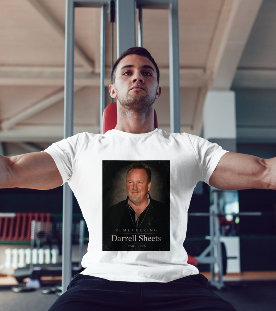 Remembering Darrell Sheets 1958 2026 Memorial T-Shirt