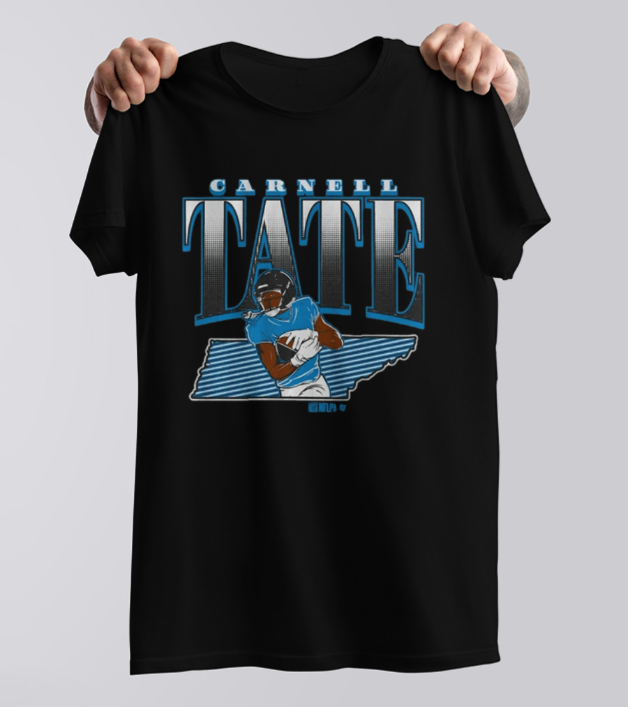 Carnell Tate Tennessee Titans 2026 Draft Player T-Shirt