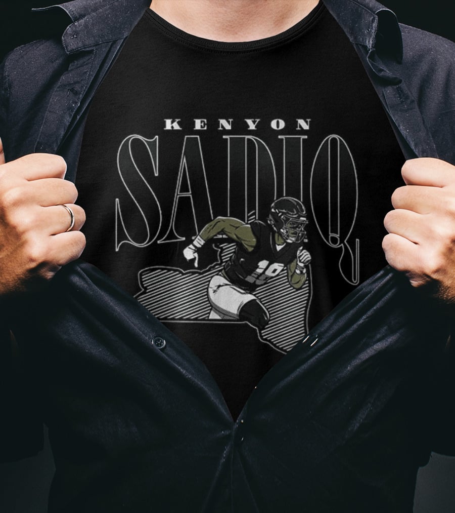 Kenyon Sadiq New York Jets 2026 Draft Player Football Sprint T-Shirt