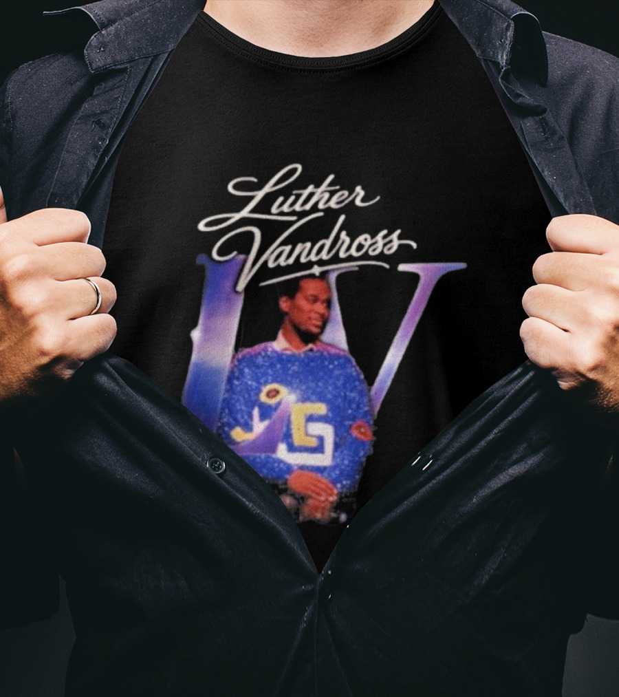 Luther Vandross LV R&B Only Collab T-Shirt