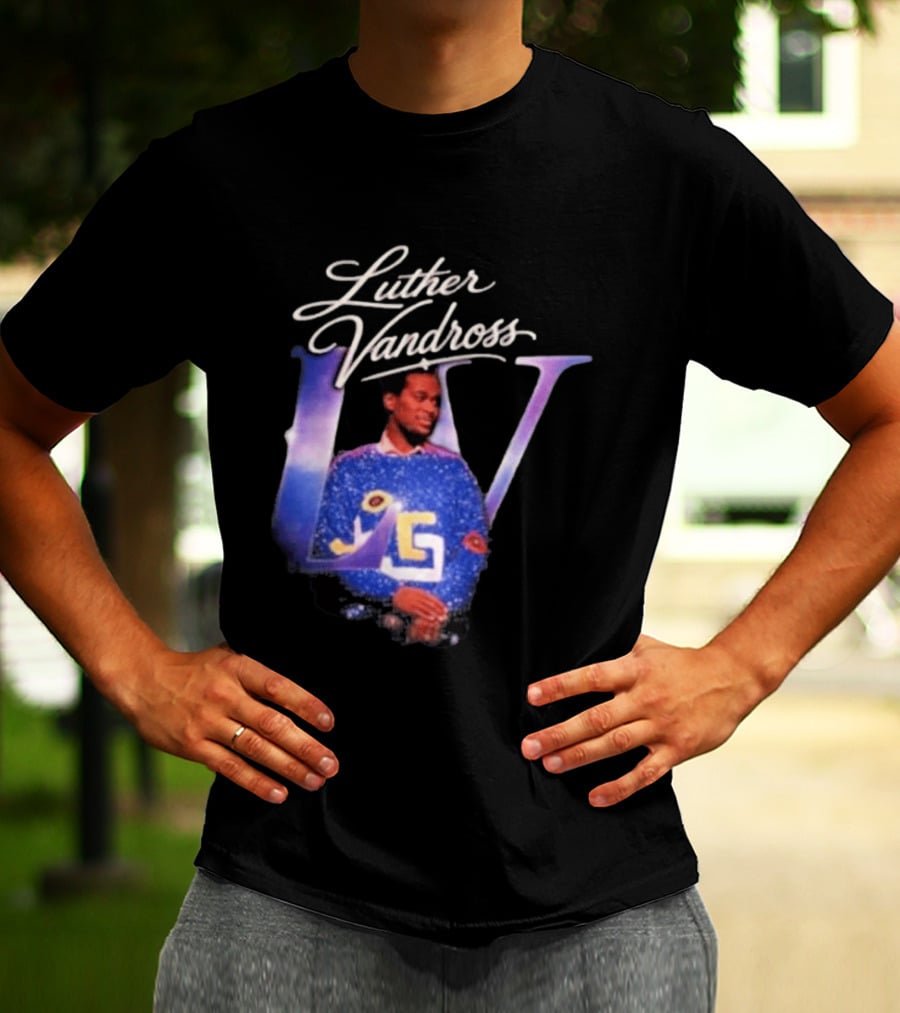 Luther Vandross LV R&B Only Collab T-Shirt