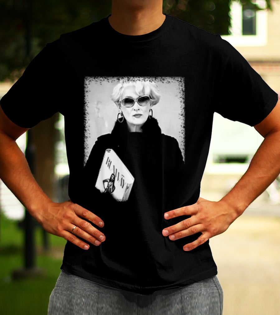 Miranda Priestly The Devil Wears Prada Iconic Fashion Editor T-Shirt
