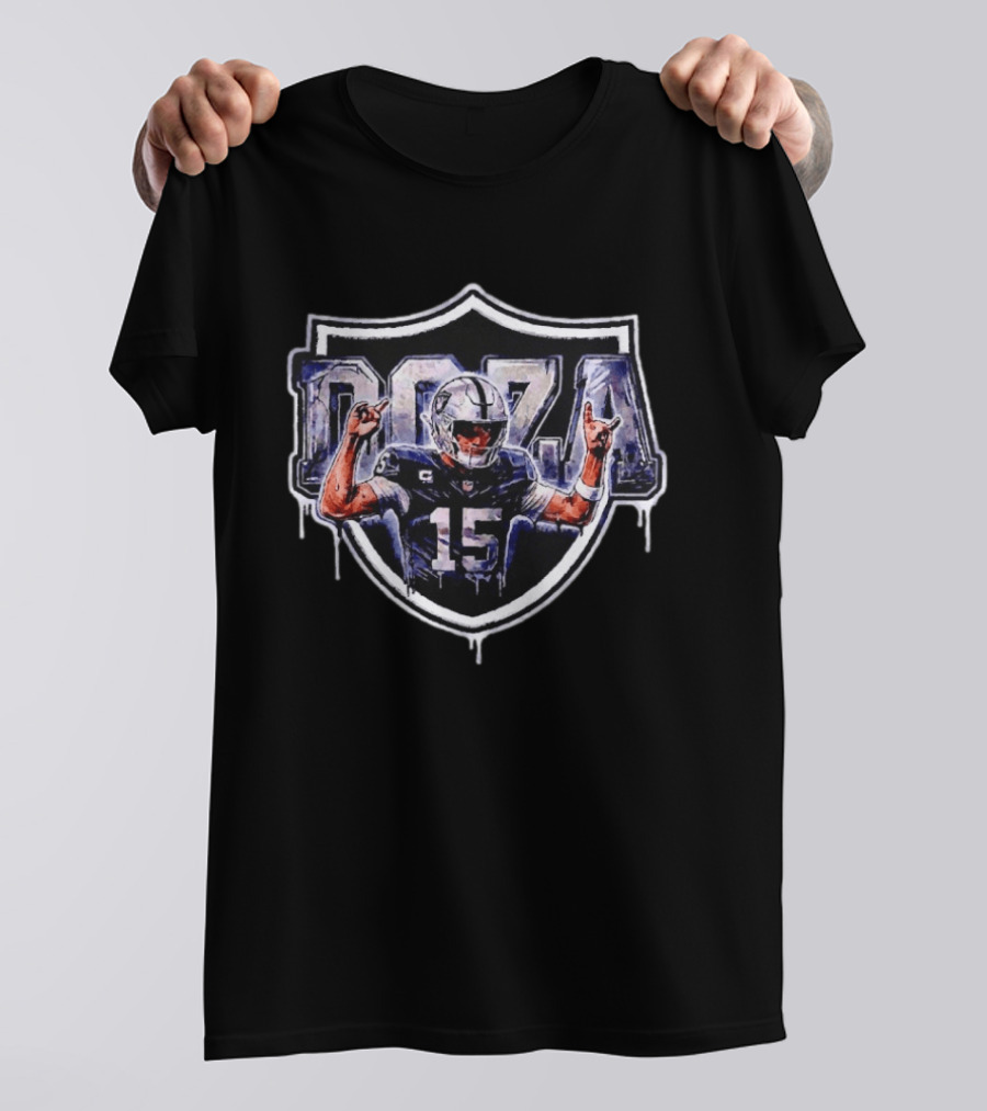 Doza 15 Las Vegas Raiders Football Quarterback T-Shirt