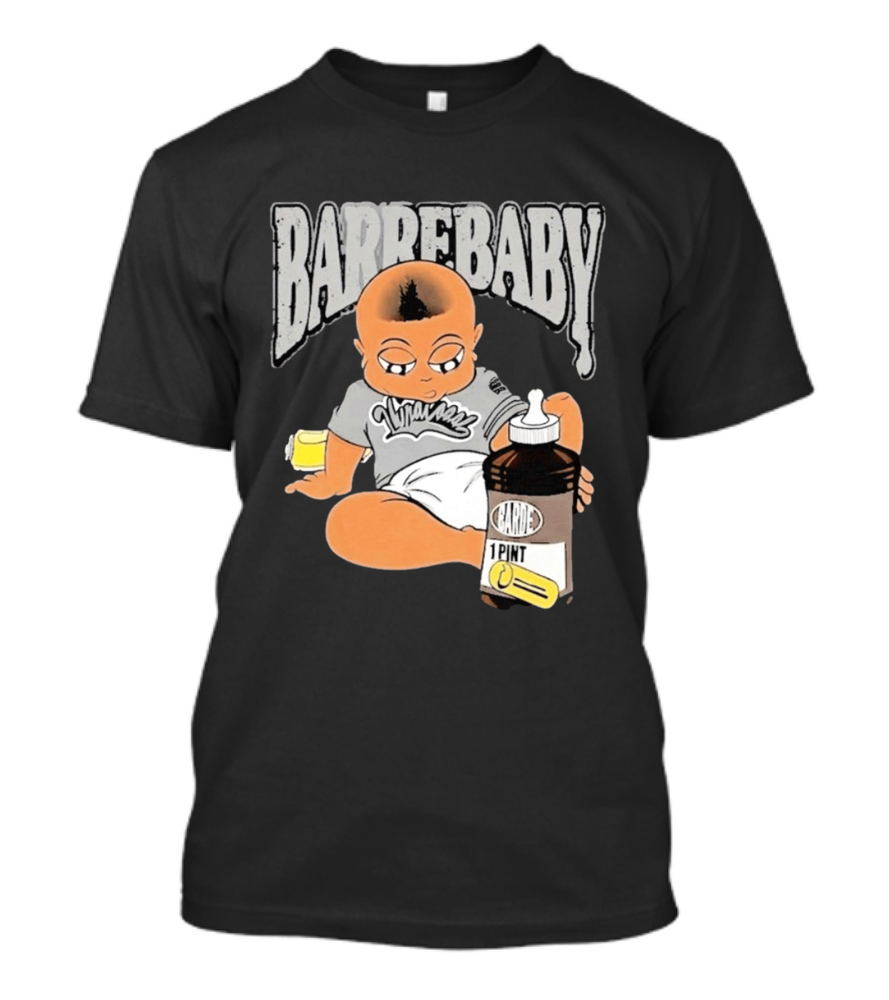 Barre Baby 2026 Drake Iceman Lil Nasa Cartoon Style 1 Pint T-Shirt