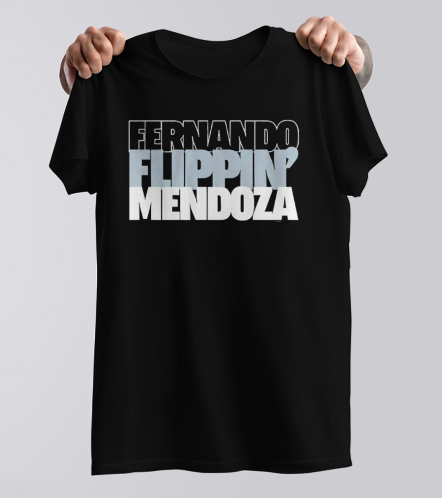 Fernando Flippin' Mendoza Las Vegas Raiders T-Shirt