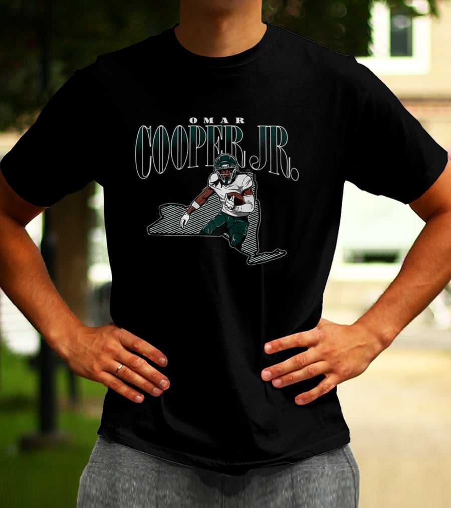 Omar Cooper Jr New York Football 2026 Draft Player T-Shirt