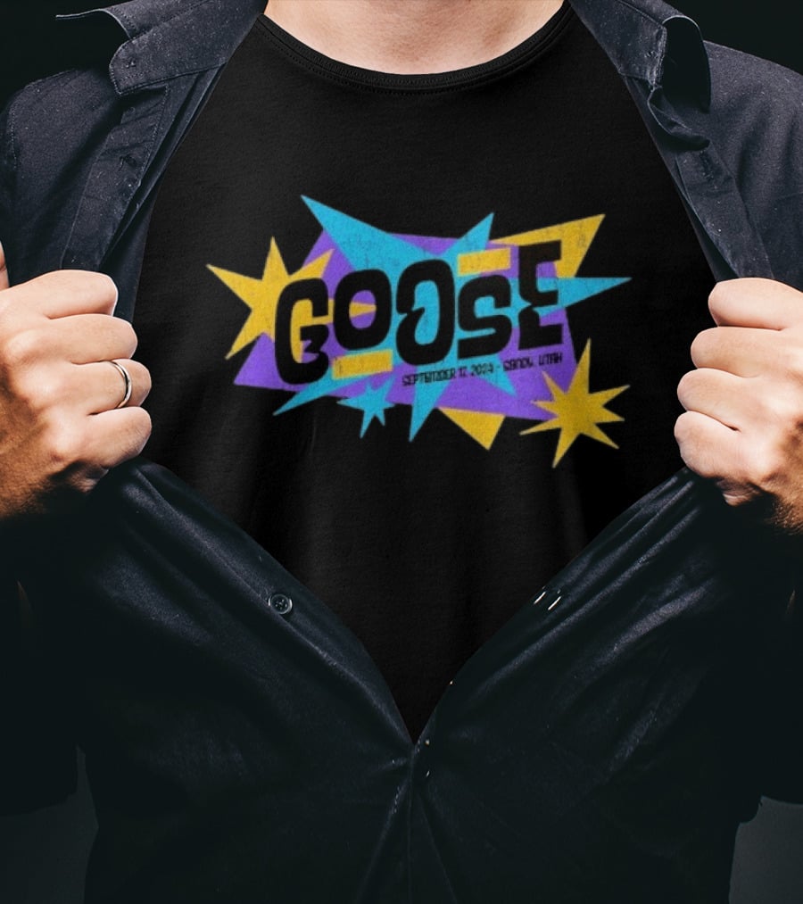 Goose September 12 2023 Sandy Utah Event T-Shirt