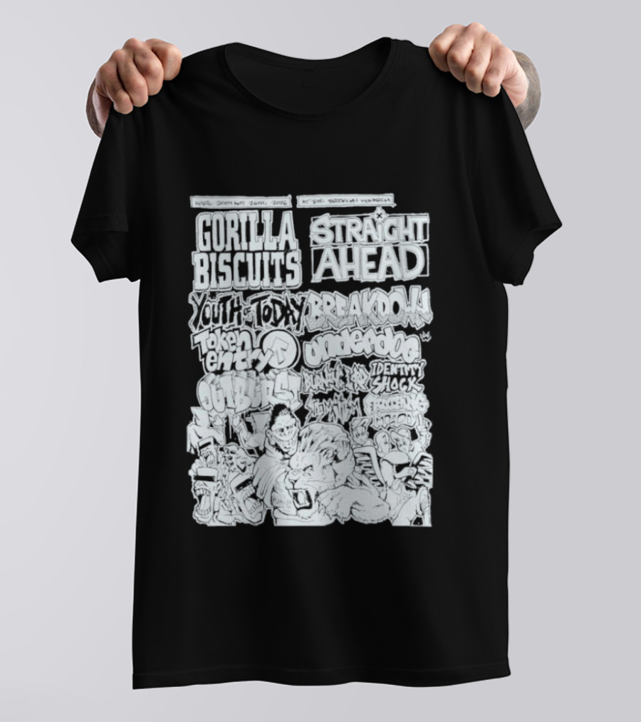 Gorilla Biscuits The Brooklyn Monarch April 25 26 2026 T-Shirt