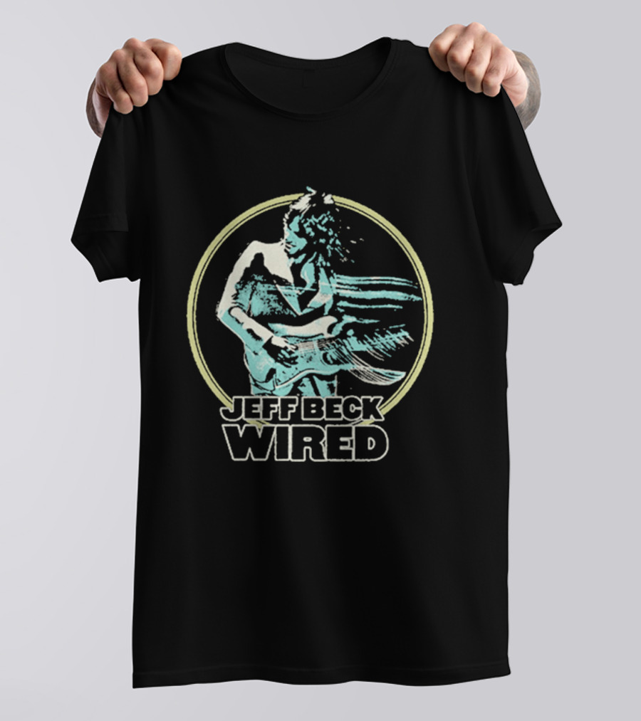 Jeff Beck Wired Vintage Music T-Shirt