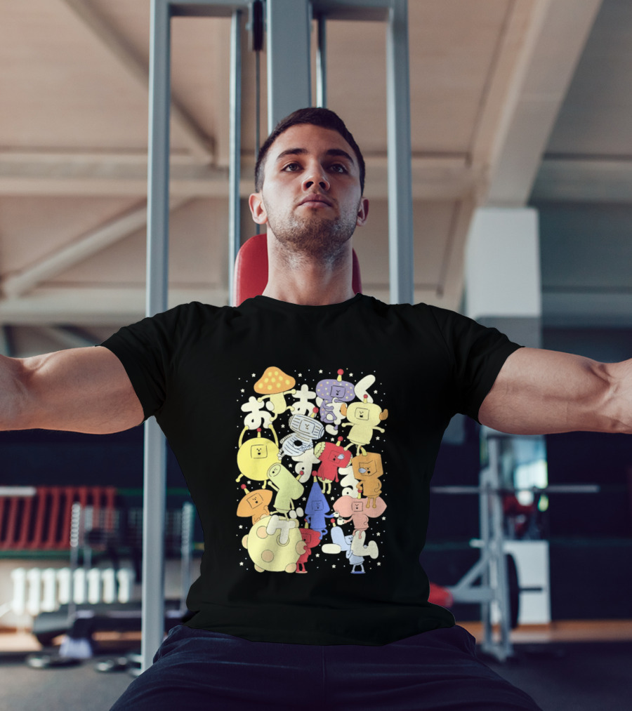 Katamari Damacy Colorful Stellar Cousins Collection T-Shirt