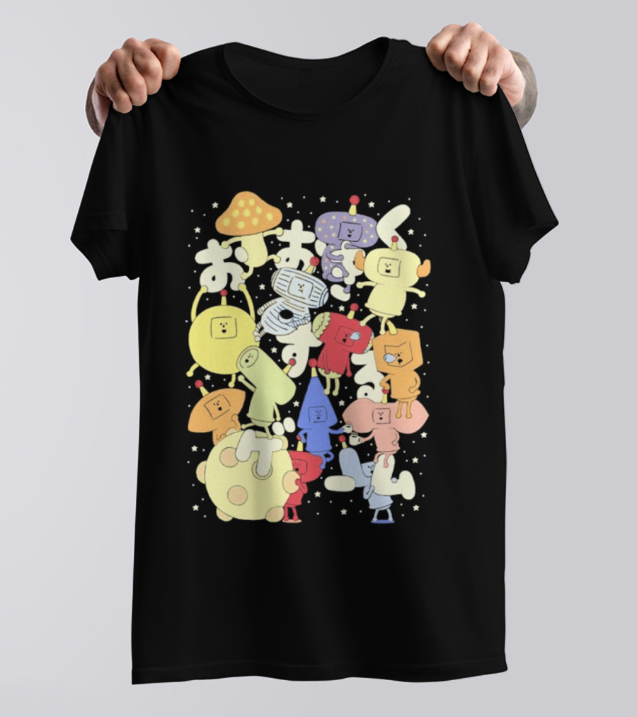 Katamari Damacy Colorful Stellar Cousins Collection T-Shirt