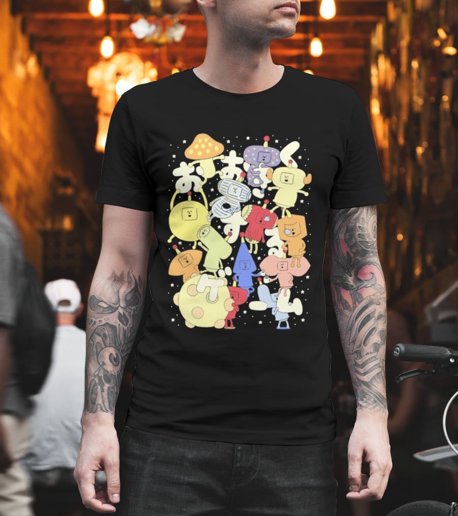 Katamari Damacy Colorful Stellar Cousins Collection T-Shirt