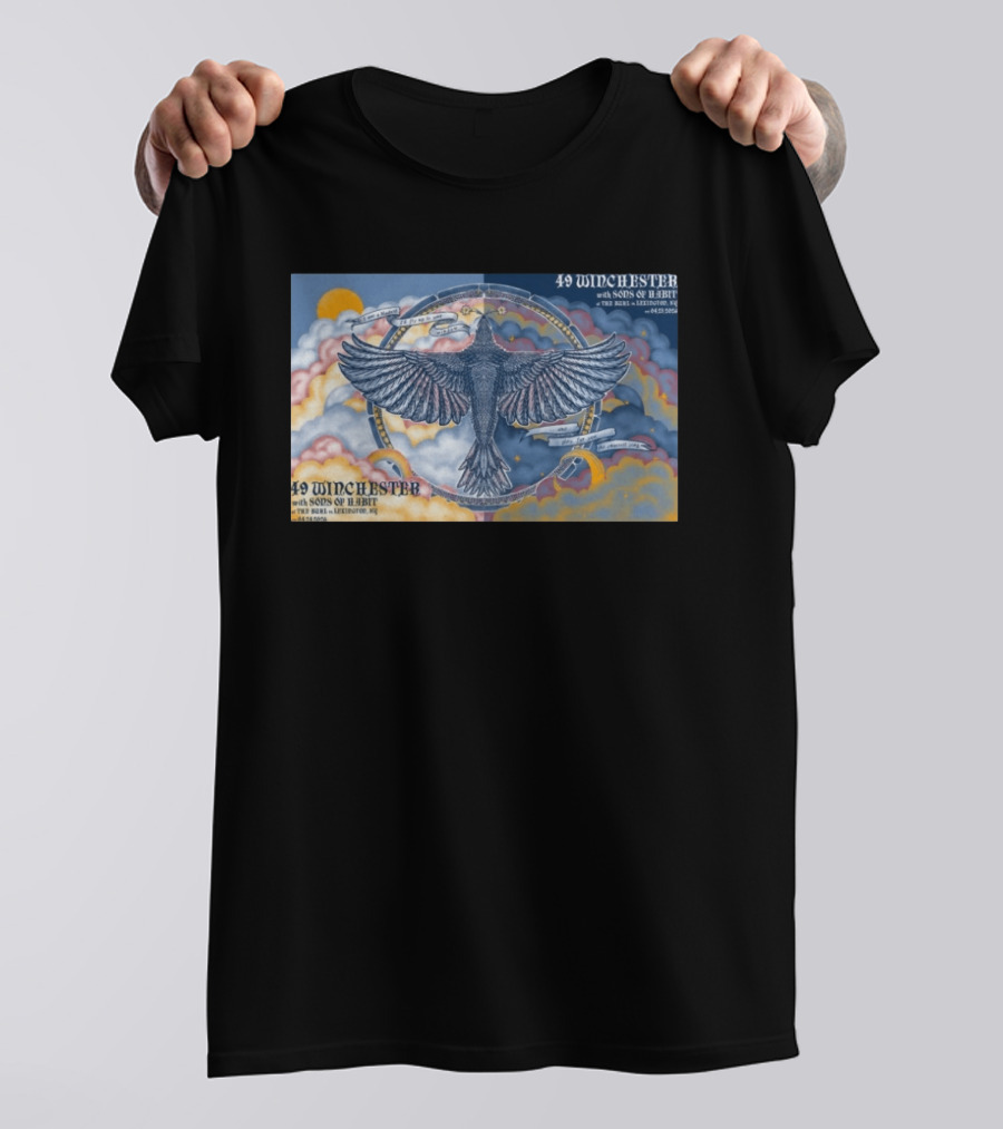 49 Winchester With Sons Of Habit At The Burl Lexington KY April 24 25 2026 Bird T-Shirt