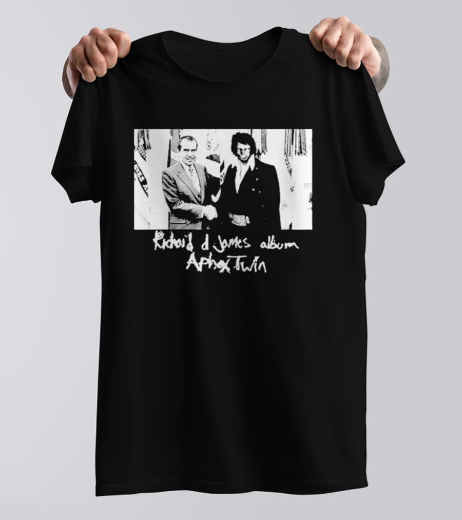Richard D. James Album Aphex Twin Handshake T-Shirt