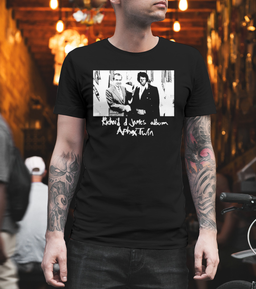 Richard D. James Album Aphex Twin Handshake T-Shirt