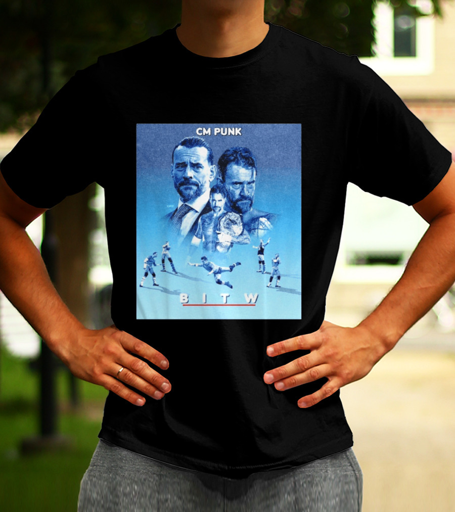 CM Punk BITW Wrestling Champion T-Shirt
