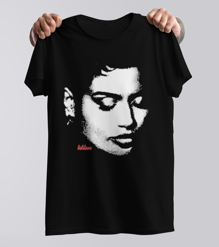 Kehlani Monochrome Face T-Shirt