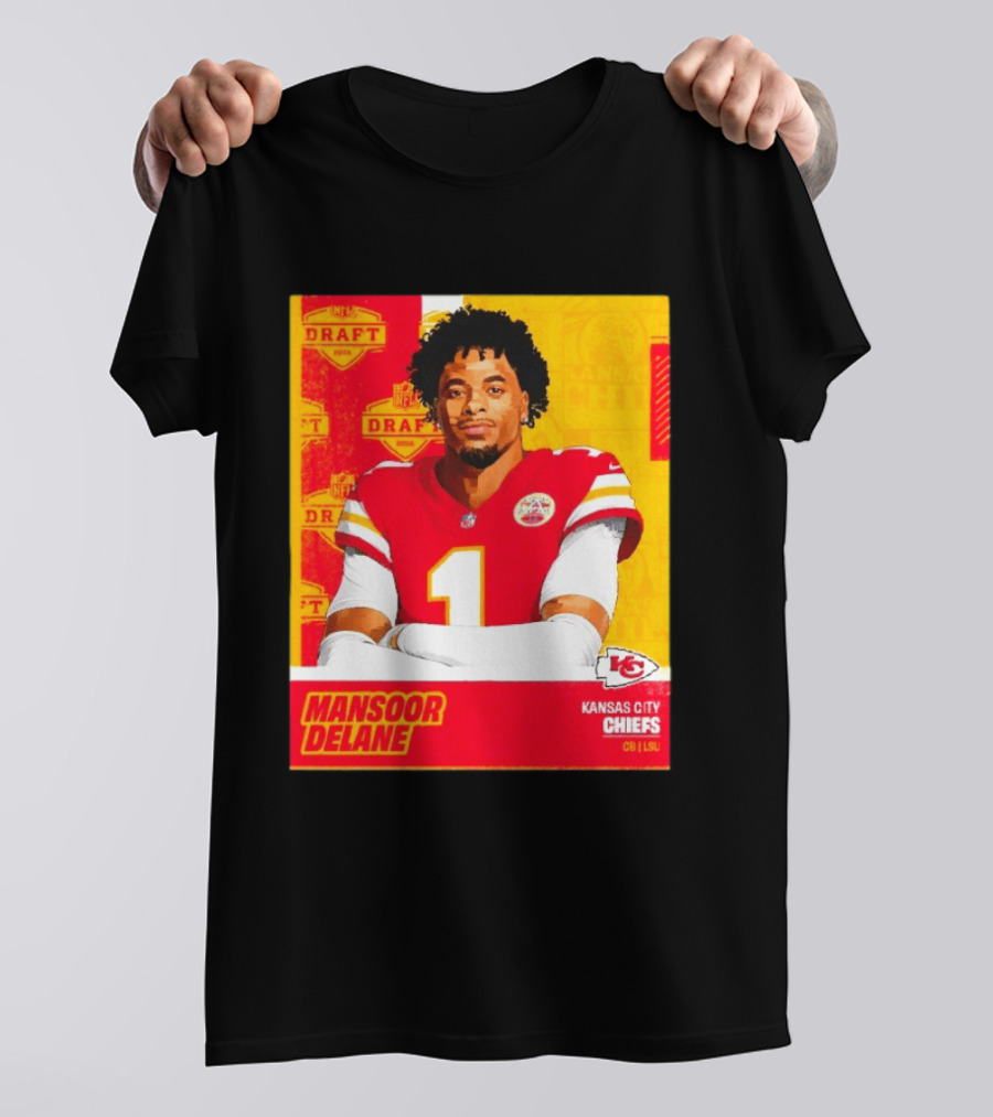 Mansoor Delane Kansas City Chiefs Draft 2026 NFL CB LSU T-Shirt