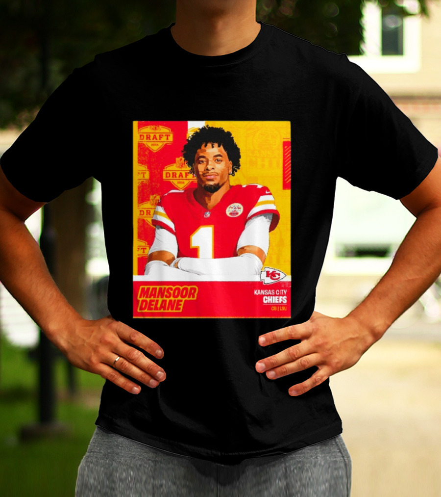 Mansoor Delane Kansas City Chiefs Draft 2026 NFL CB LSU T-Shirt