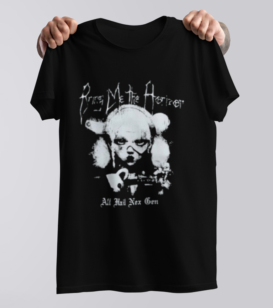 Bring Me The Horizon All Hail Nex Gen Skull T-Shirt