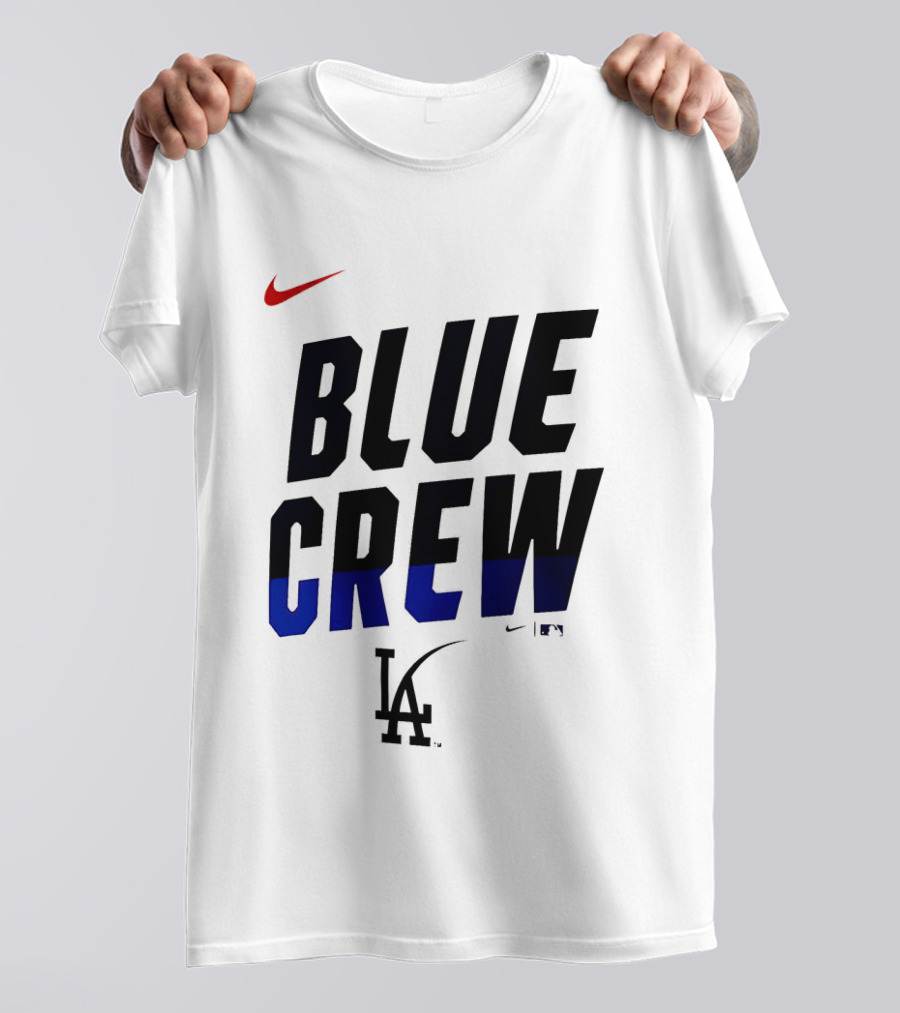 Nike Blue Crew Los Angeles Dodgers LA T-Shirt