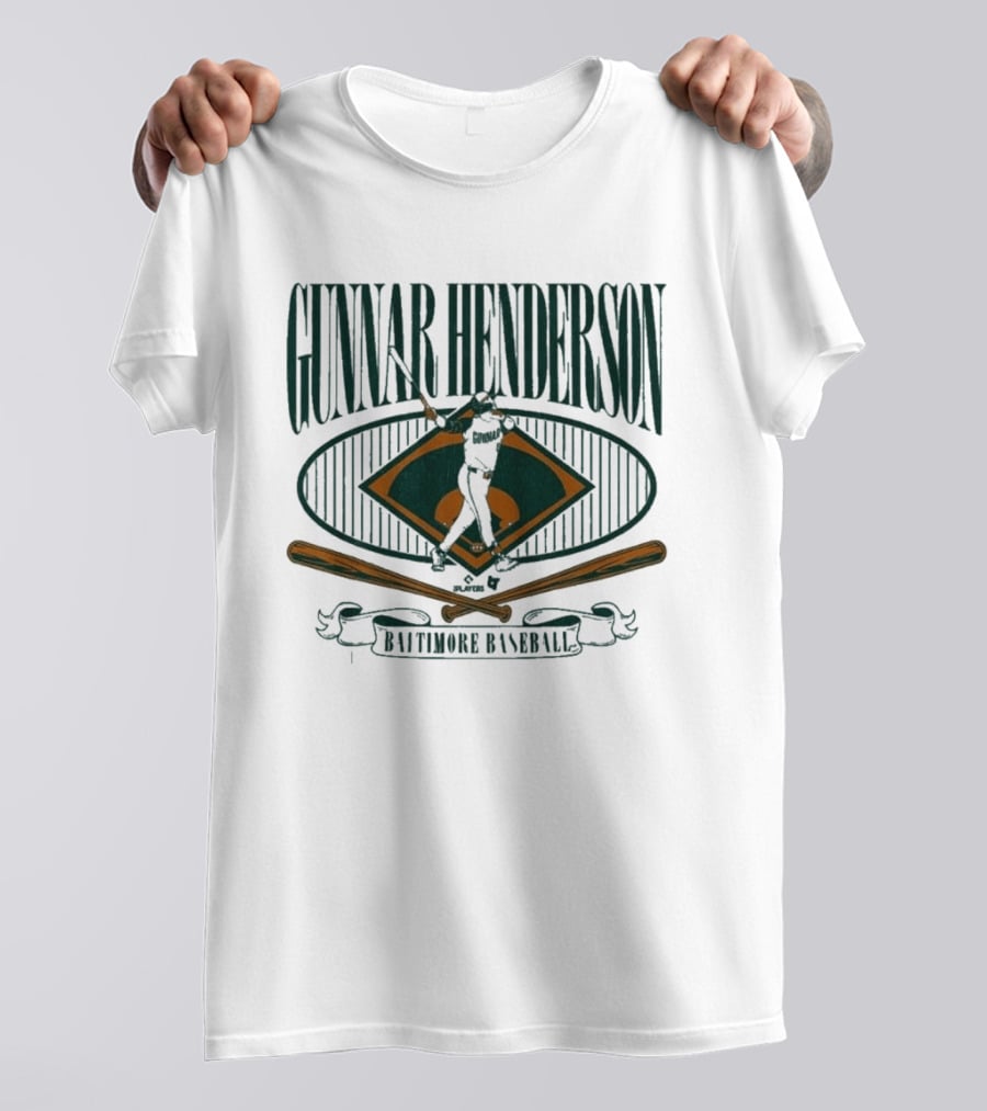 Gunnar Henderson Baltimore Baseball Diamond Standouts T-Shirt
