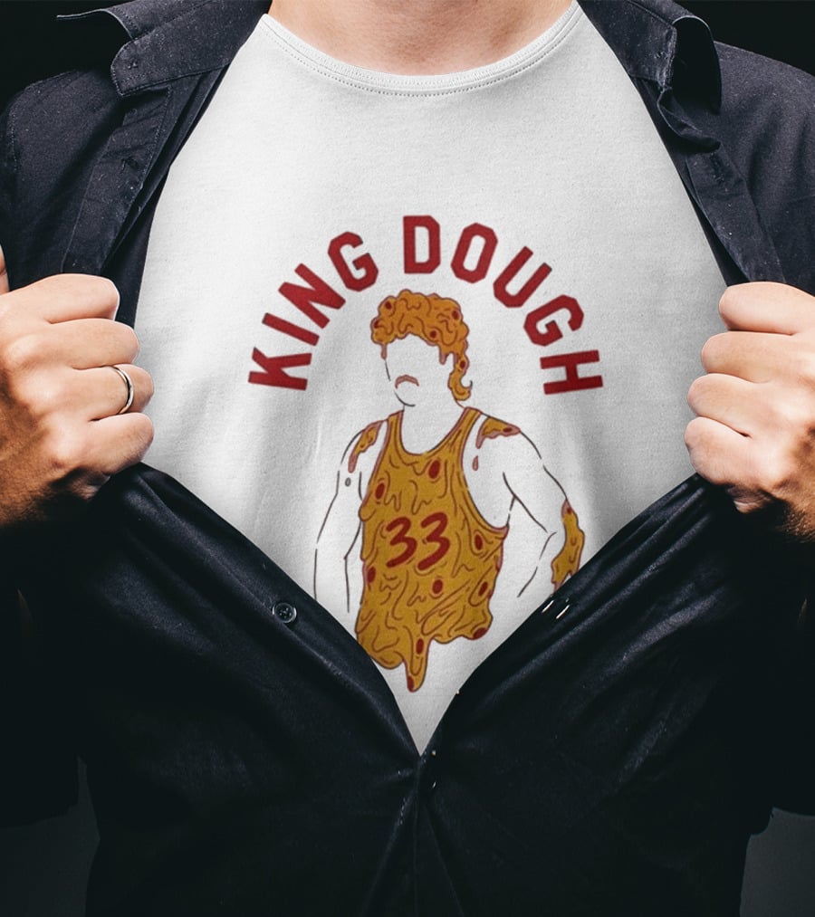 King Dough 33 Pizza Basketball T-Shirt