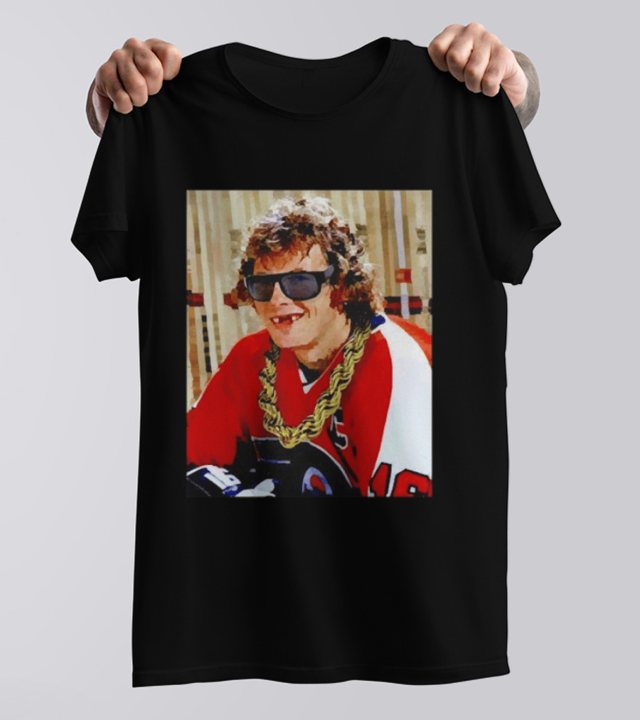 Philadelphia Flyers Bobby Clarke Retro Style Smile Iconic 1970s Nostalgia T-Shirt
