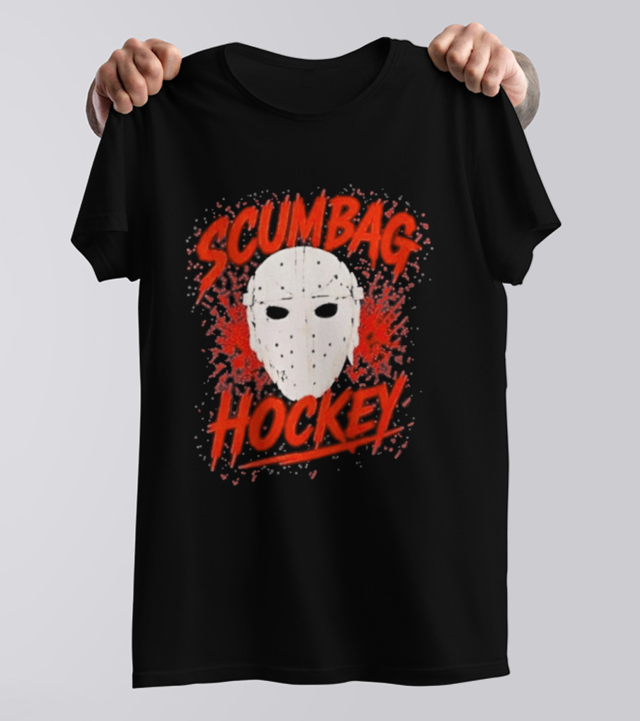 Philadelphia Scumbag Hockey Jason Voorhees Mask T-Shirt