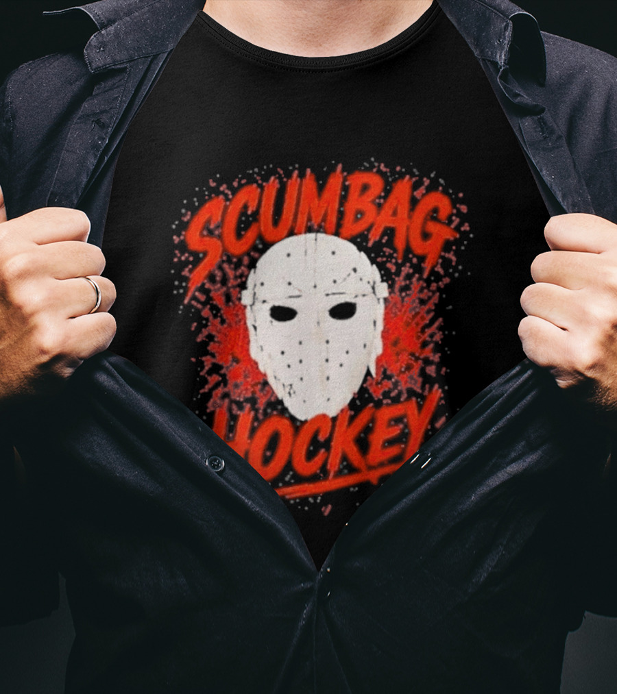 Philadelphia Scumbag Hockey Jason Voorhees Mask T-Shirt