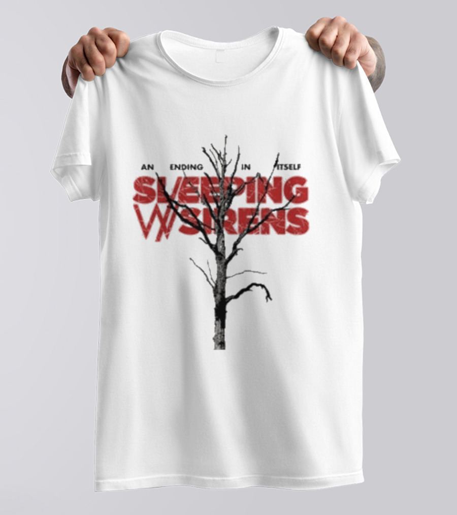 An Ending In Noise Sleeping Visions Sirens Dead Tree T-Shirt