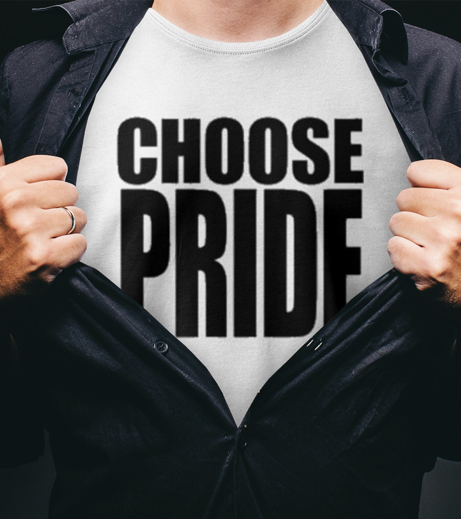 Choose Pride The Bitter Southerner General Message T-Shirt