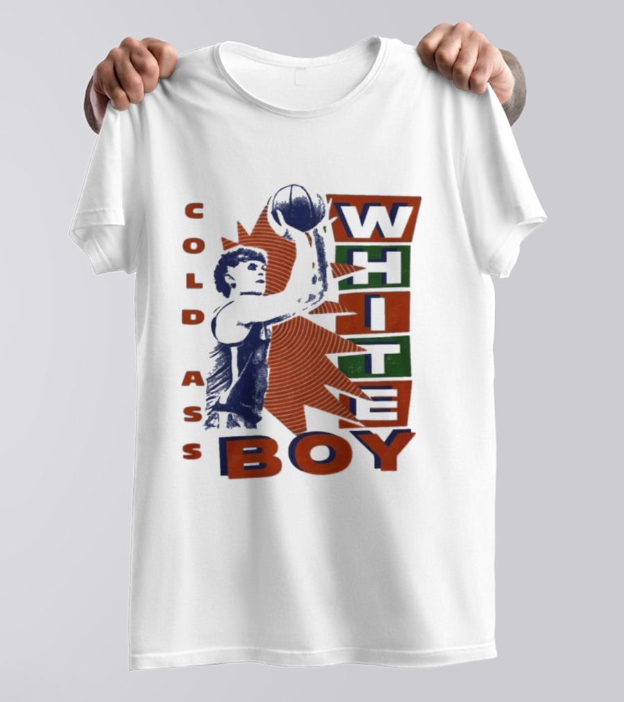 Thomas Haugh Cold Ass White Boy Basketball T-Shirt
