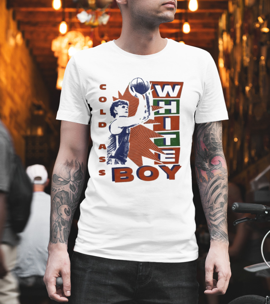 Thomas Haugh Cold Ass White Boy Basketball T-Shirt