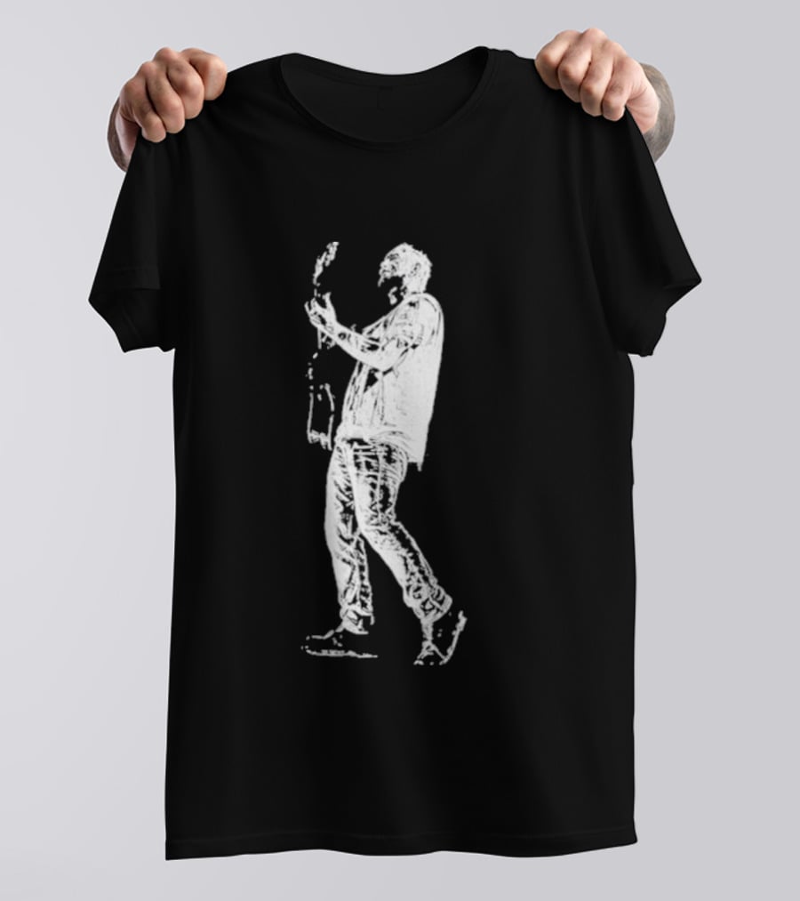 Zach Bryan Nebraska 2026 Tour Guitar T-Shirt