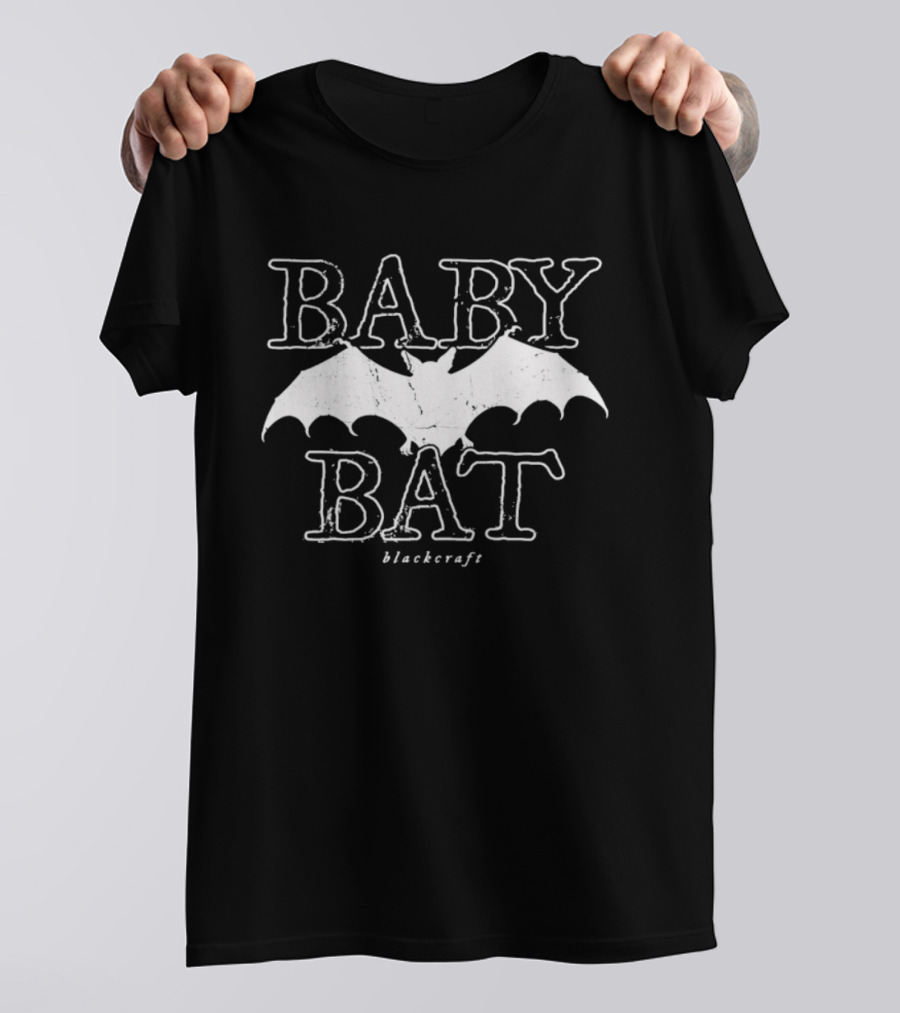 Blackcraft Baby Bat Winged Goth Aesthetic T-Shirt