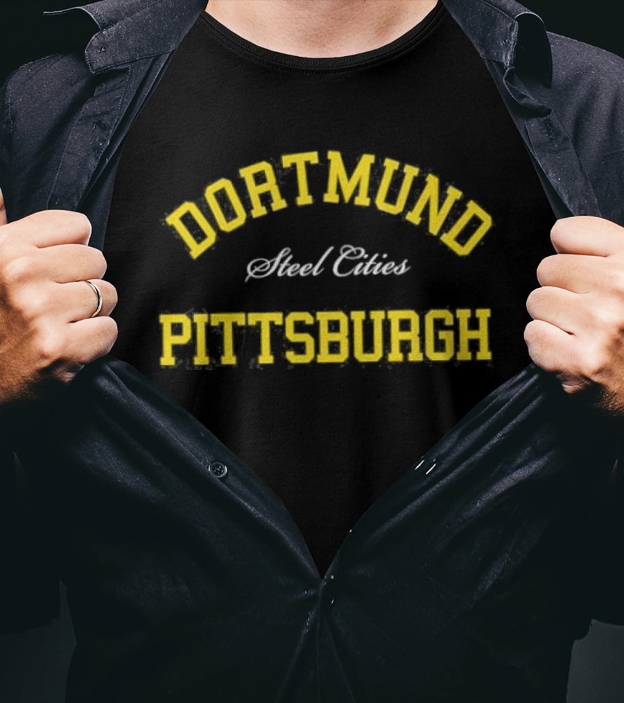 Dortmund Pittsburgh Steel Cities T-Shirt