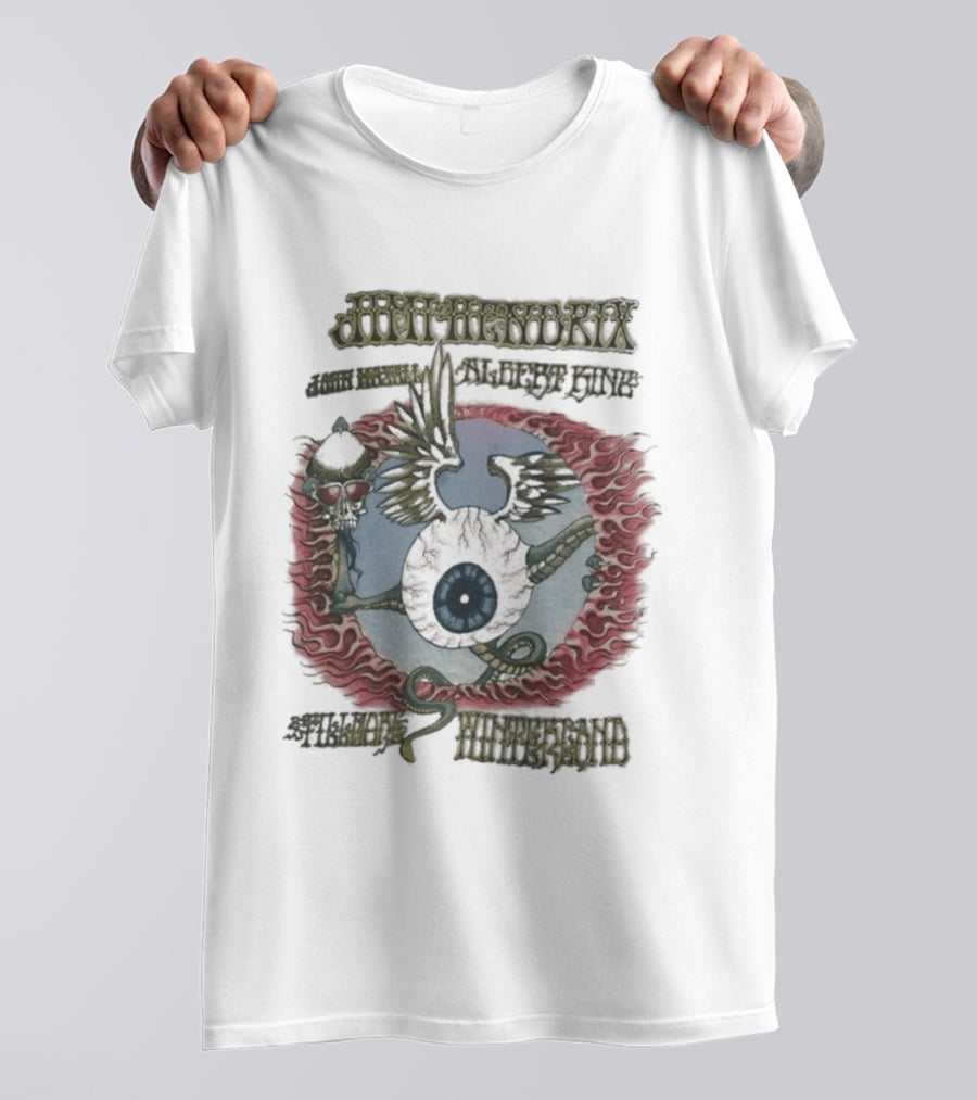 Swedish Concert 1967 Jimi Hendrix Experience Albert King John Mayall T-Shirt
