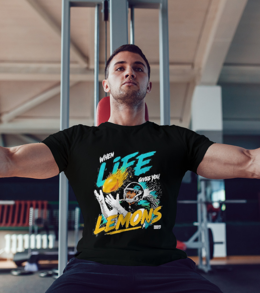 Philadelphia Eagles When Life Gives You Lemons Football Makai Lemon T-Shirt