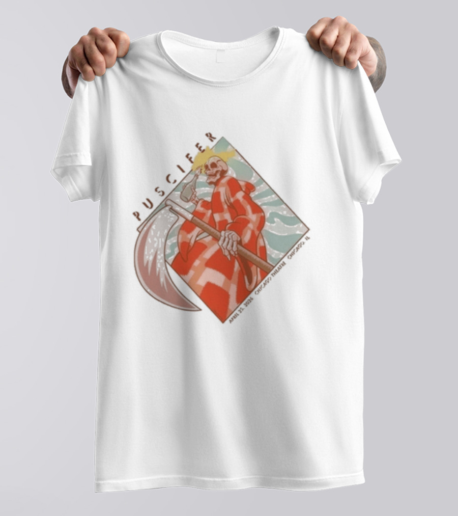 Puscifer The Normal Isn't Tour 2026 Chicago Theatre April 25 T-Shirt