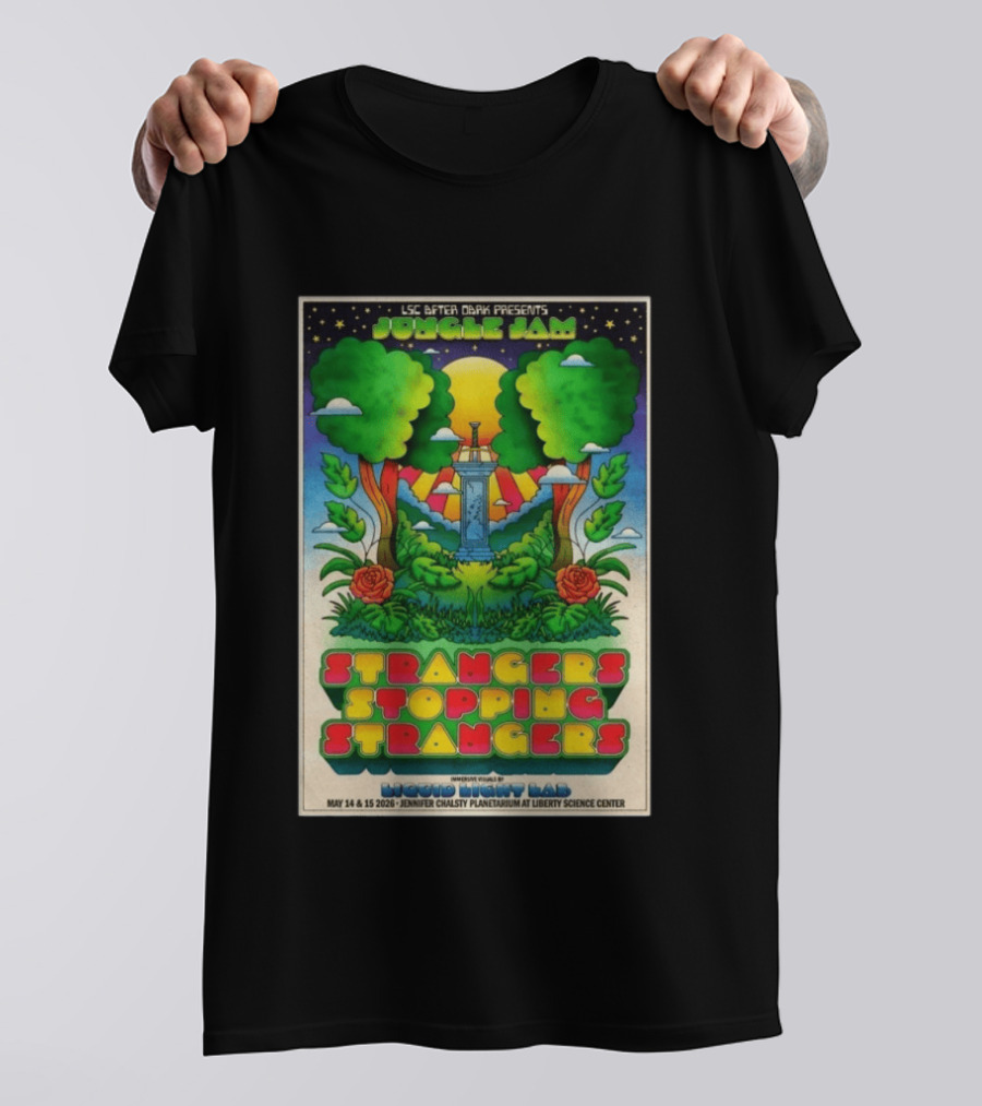 Strangers Stopping Strangers Jersey City NJ 5 14 5 15 2026 T-Shirt