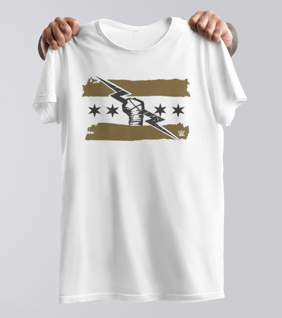 Fist Lightning Bolt Stars Vegas Is The Best In The World T-Shirt