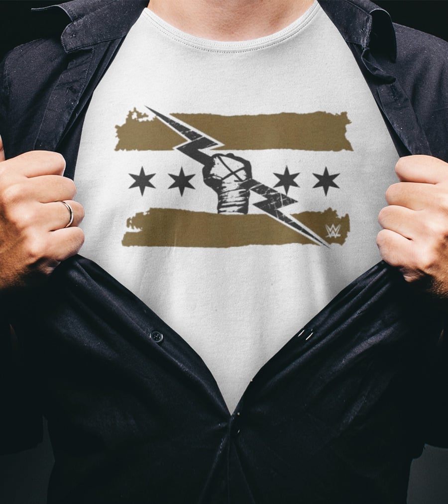 Fist Lightning Bolt Stars Vegas Is The Best In The World T-Shirt