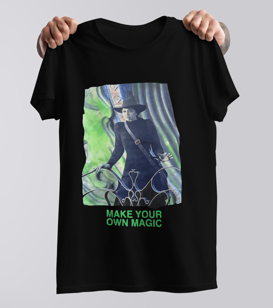 The Wizard Of Oz Make Your Own Magic Wicked Character Image T-Shirt