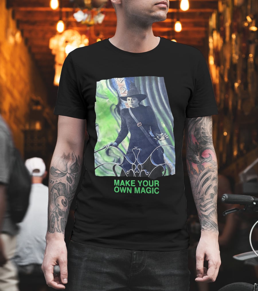The Wizard Of Oz Make Your Own Magic Wicked Character Image T-Shirt