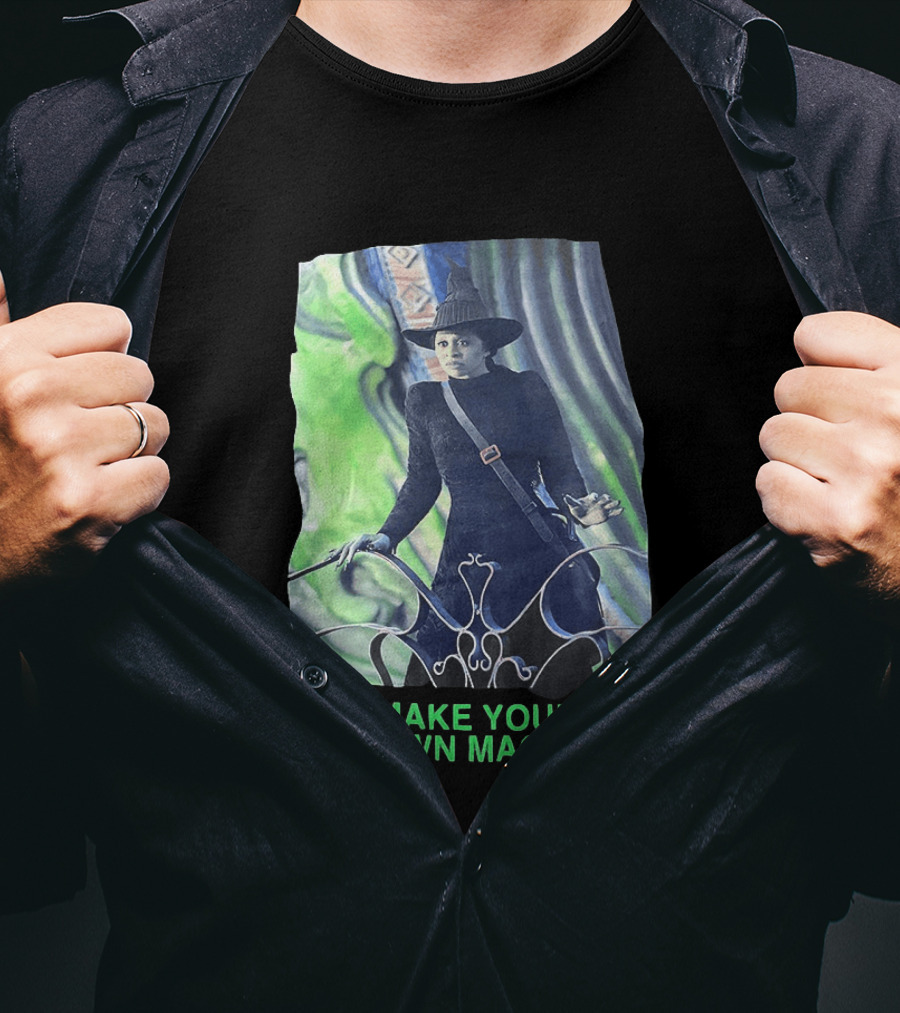 The Wizard Of Oz Make Your Own Magic Wicked Character Image T-Shirt