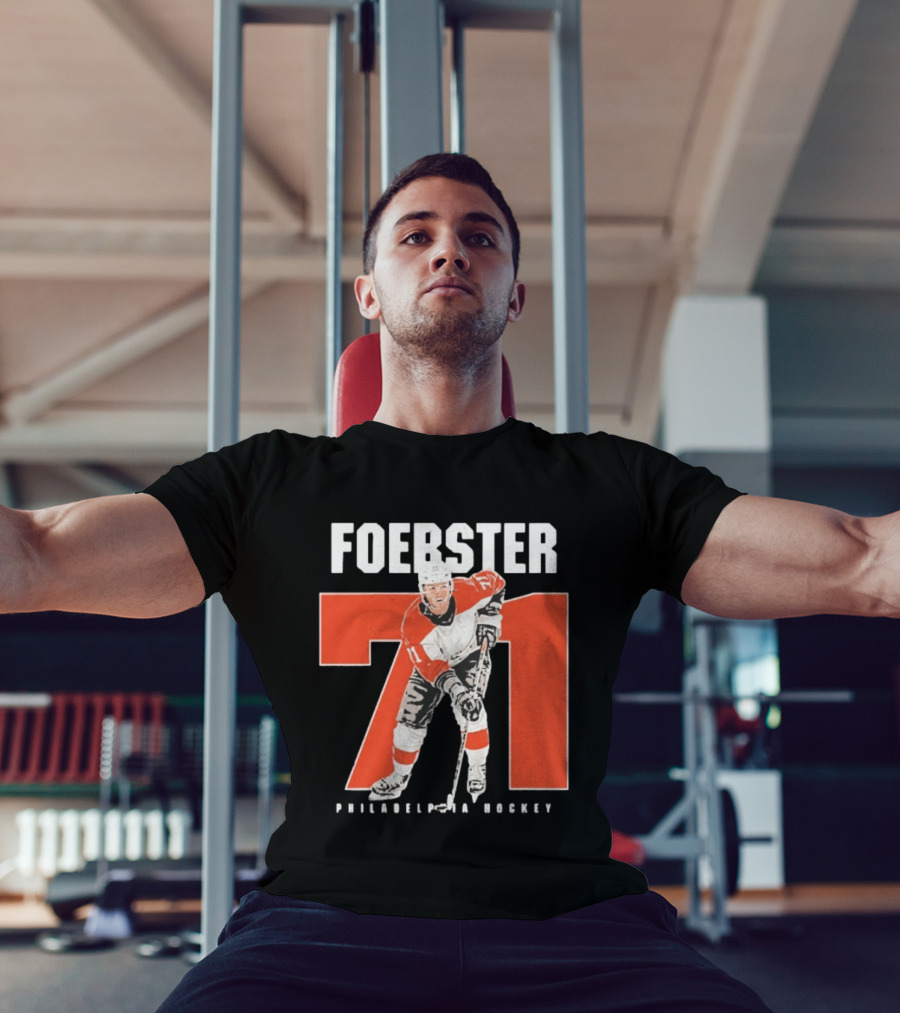 Tyson Foerster 71 Philadelphia Hockey Flyers T-Shirt