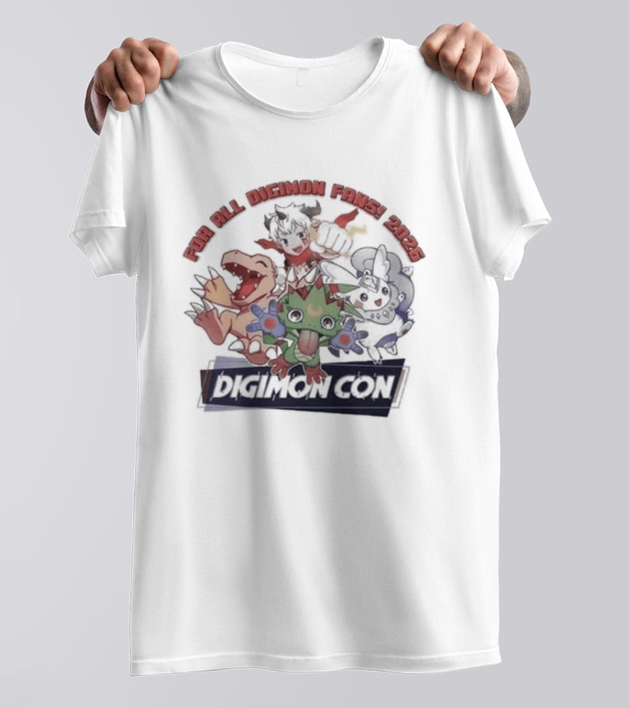 Digimon Con 2026 For All Digimon Fans T-Shirt