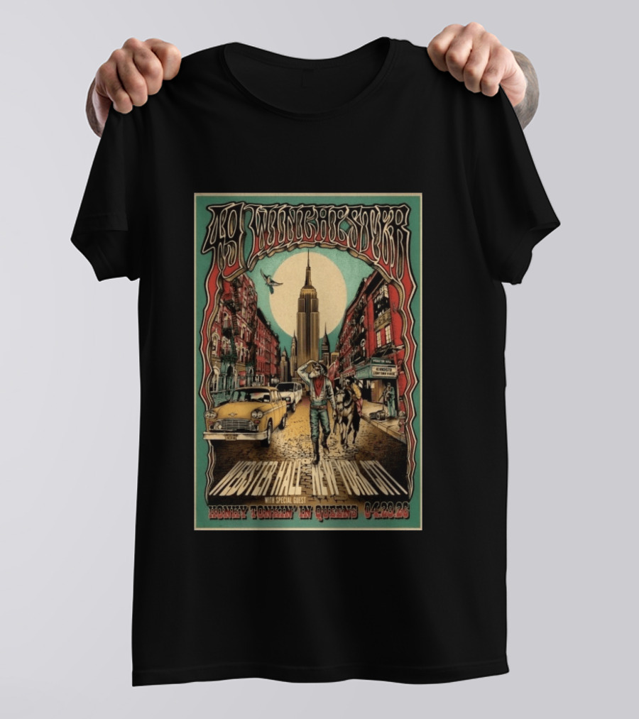 49 Winchester Webster Hall NYC April 29 2026 Honky Tonkin' En Queens Concert T-Shirt