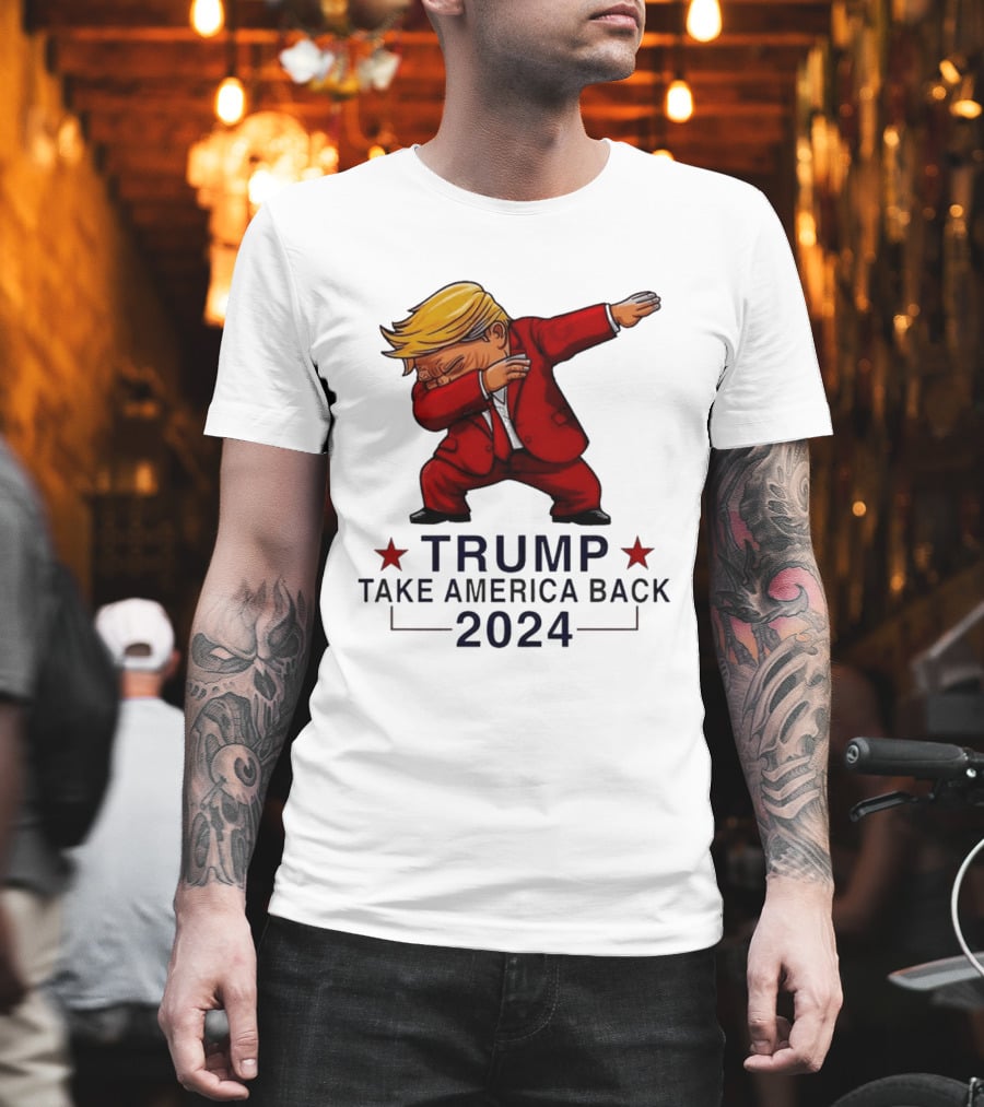 Trump Dabbing Take America Back 2024 T-Shirt